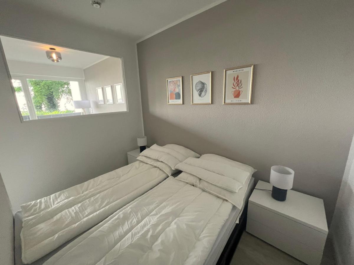 Moderne 3-Zi-Wohnung Mit Meerblick Direkt Am Strand 沙博伊茨 外观 照片