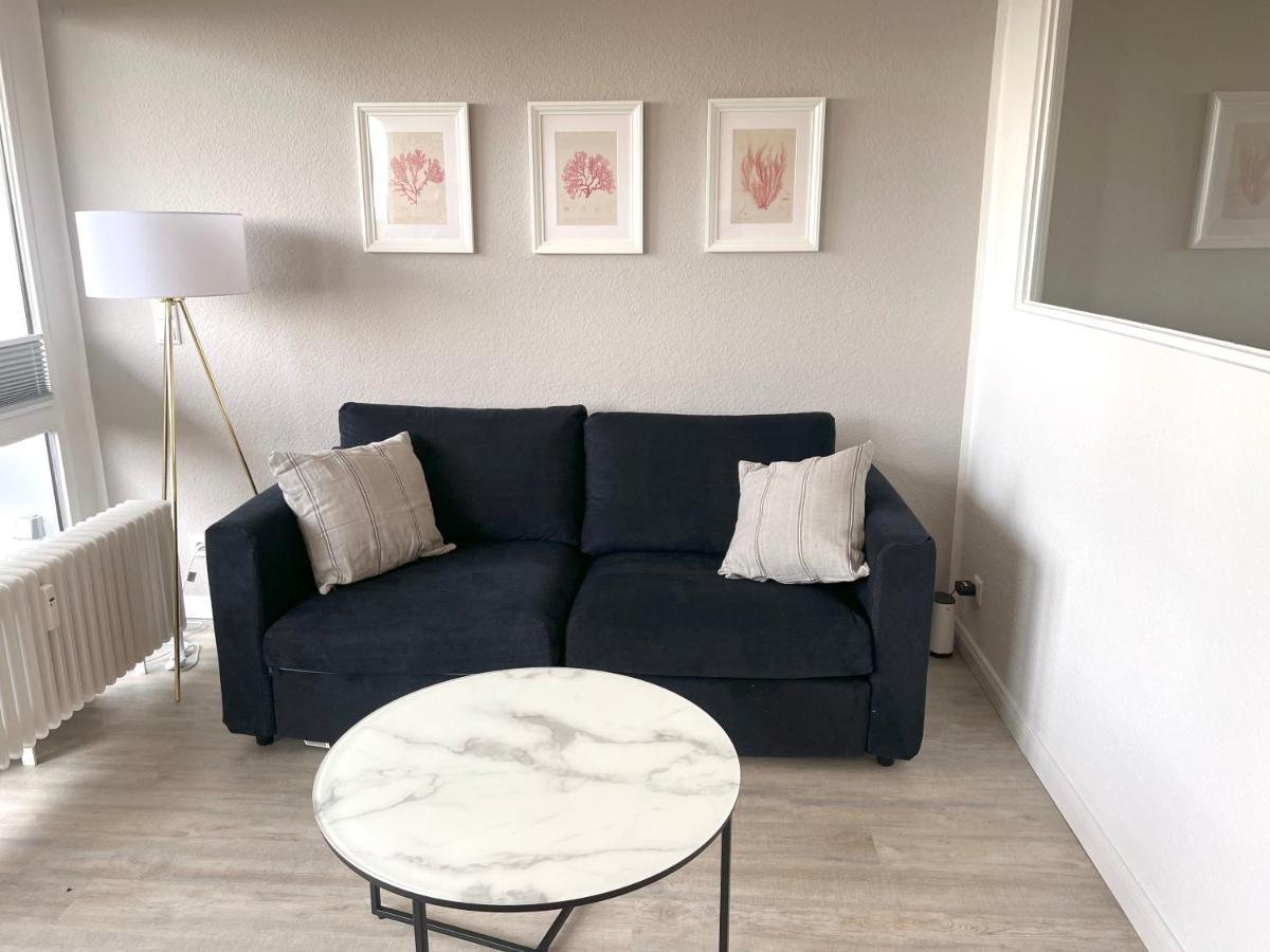 Moderne 3-Zi-Wohnung Mit Meerblick Direkt Am Strand 沙博伊茨 外观 照片