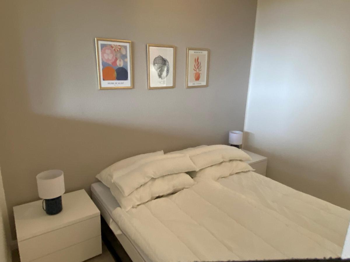 Moderne 3-Zi-Wohnung Mit Meerblick Direkt Am Strand 沙博伊茨 外观 照片